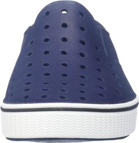 img 3 attached to 👟 Детская обувь Native Shoes Miles в цвете Regatta Blue/Shell White, размер 2 M US Little Kid – комфортная и стильная обувь.