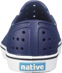 img 2 attached to 👟 Детская обувь Native Shoes Miles в цвете Regatta Blue/Shell White, размер 2 M US Little Kid – комфортная и стильная обувь.