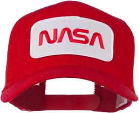 img 4 attached to E4Hats Com NASA Logo Embroidered Patched Outdoor Recreation in Climbing