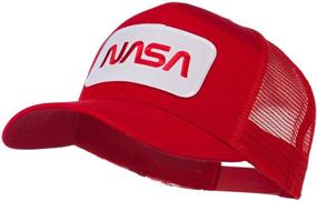 img 3 attached to E4Hats Com NASA Logo Embroidered Patched Outdoor Recreation in Climbing