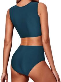 img 3 attached to Tempt Me Cutout Bikini Waisted