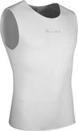 🚴 przewalski men’s sleeveless cycling undershirt: quick dry bike base layer vests for breathable performance logo