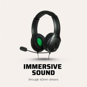 img 3 attached to 🎧 PDP Gaming LVL40 Stereo Headset with Mic - Xbox One and Series X|S Compatible - PC, iPad, Mac, Laptop Support - Noise Cancelling Microphone, Lightweight Design, Comfortable On-Ear Headphones - 3.5mm Jack - Black