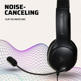 img 2 attached to 🎧 PDP Gaming LVL40 Stereo Headset with Mic - Xbox One and Series X|S Compatible - PC, iPad, Mac, Laptop Support - Noise Cancelling Microphone, Lightweight Design, Comfortable On-Ear Headphones - 3.5mm Jack - Black