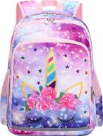 unicorn rainbow backpacks for preschool, kindergarten, and elementary school children логотип