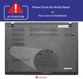 img 2 attached to 💼 mCover Hard Shell Case for 2020 / 2021 14-inch Lenovo ThinkPad L14 (14”, 1st Gen) - Protective Cover for Business Laptop Computers - LEN-TP-L14-G1 (Aqua)