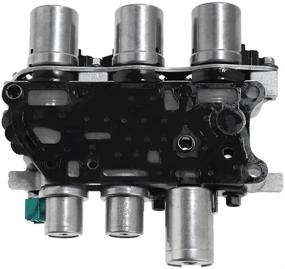 img 3 attached to Высококачественный набор заменяемых соленоидов трансмиссии 4F27E для Ford и Mazda - идеальный блочный соленоидный набор