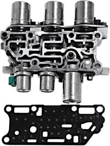 img 2 attached to Высококачественный набор заменяемых соленоидов трансмиссии 4F27E для Ford и Mazda - идеальный блочный соленоидный набор