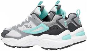 img 2 attached to Fila Recollector Grey Black Blue Men's Shoes for Fashion Sneakers