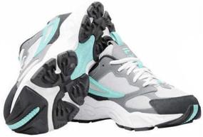 img 3 attached to Fila Recollector Grey Black Blue Men's Shoes for Fashion Sneakers