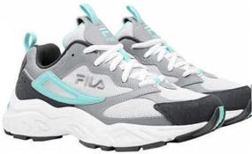 img 1 attached to Fila Recollector Grey Black Blue Men's Shoes for Fashion Sneakers