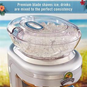 img 2 attached to 🍹 Margaritaville Key West Frozen Concoction Maker with Convenient Pouring Jar and Extra-Large Ice Reservoir