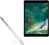 🖊️ accupoint active stylus (2-pack) for ipad pro 10.5 (2017) - boxwave stylus pen, electronic stylus with ultra fine tip - metallic silver logo