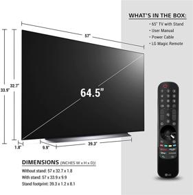 img 2 attached to LG OLED65C1PUB Серия C1 65-дюймовый 4K Smart OLED ТВ с встроенным Alexa (2021)