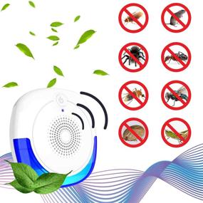 img 2 attached to 2021 Upgraded Ultrasonic Pest Repeller 6 Pack - Indoor Pest Control 🦟 for Ants, Roaches, Mice, Mosquitoes, Spiders, Flea - Safe for Humans & Pets