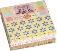 📦 aitoh pc3-300 мини печатная оригами бумага: 3x3, 300 штук, разноцветная - идеально подходит для крупных оригами творений логотип