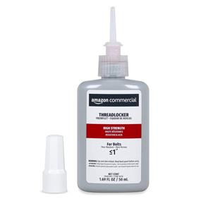 img 2 attached to 🔒 AmazonCommercial 50ml Red High Strength Anaerobic Threadlocker