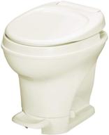 aqua magic toilet pedal profile parchment logo