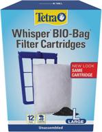 🐠 tetra whisper bio-bag unassembled filter cartridges for aquariums: enhance water quality efficiently logo