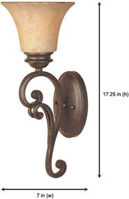 img 2 attached to 🌟 Mendocino Wall Sconce by Designers Fountain 81801-FSN