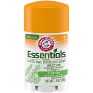 arm & hammer essentials deodorant: fresh and fragrant protection, 1 oz logo