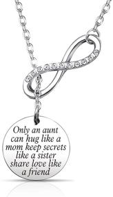 img 4 attached to 👩 Eigso Aunt Bracelet: The Perfect Gift for New Aunts - Best Aunt Bracelet & Jewelry for Proud Aunties from Nephews and Nieces