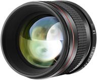 📷 neewer 85mm f/1.8 manual focus aspherical medium telephoto lens for canon eos 80d, 70d, 60d, 50d, 7d, 6d, 5d, rebel t6s, t6i, t6, t5i, t5, and more dslr cameras logo