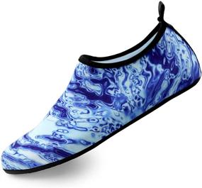 img 4 attached to Valennia Water Barefoot Sports Shoes for Women and Men - Athletic Footwear