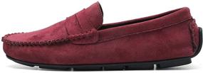 img 3 attached to DCZTELG Loafers Moccasin Driving Lightweight