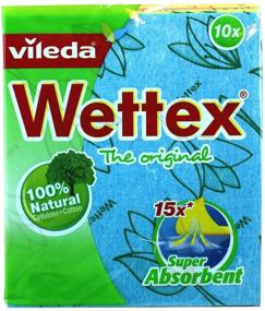 img 2 attached to 🧺 Wettex Authentic 10-Piece Swedish Superabsorbent Dishcloth Set