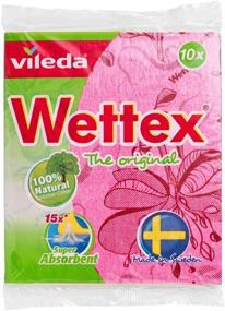 img 1 attached to 🧺 Wettex Authentic 10-Piece Swedish Superabsorbent Dishcloth Set