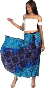 img 1 attached to 👗 Joob Long Boho Skirts: Elevate Your Style with Women's Clothing Options