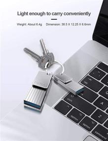 img 1 attached to 🔌 Netac 64GB USB 3.0 Flash Drive Memory Stick - High-Speed 90MB/s Read Speeds