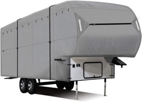 img 4 attached to 🏕️ Leader Accessories Windproof Extra Thick 4 Layers 29'-33' 5th Wheel RV Cover: Ultimate Motorhome Protection for Outdoor Adventures