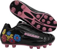 premium vizari blossom fg soccer shoes for toddler girls: comfort & style in every kick logo