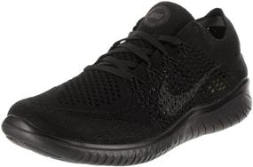 img 4 attached to 👟 Nike Women's Free Rn Flyknit 2018 Running Shoe - Black/Anthracite, Size 9.5 B(M) US (Model nk942839 002)