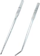 fruta long reptiles feeding tongs stainless steel straight and curved tweezers set - premium tools for reptiles, lizards, bearded dragons, geckos, snakes, birds, and aquatic plants логотип