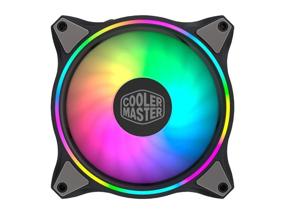 img 2 attached to Enhanced 3-in-1 Cooler Master MasterFan MF120 Halo Duo-Ring Addressable RGB Lighting 120mm with Independently-Controlled LEDs, Absorbing Rubber Pads, PWM Static Pressure for Computer Case &amp; Liquid Radiator
