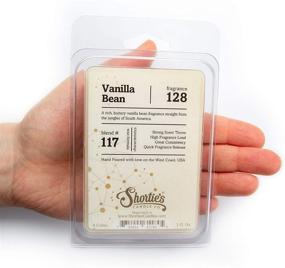 img 1 attached to 🕯️ Shortie's Candle Company Bulk Pack of Vanilla Bean Wax Melts - Formula 117-4 Highly Scented Bars - Made with Natural Oils - Bakery & Food Air Freshener Cubes Collection