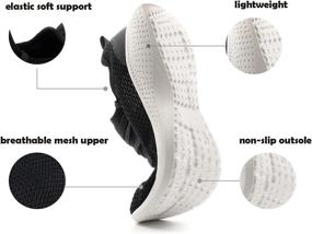 img 2 attached to Lightweight Comfortable Running Shoes MORENDL