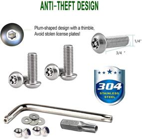 img 1 attached to Aluminum Universal Security Stainless Fasteners