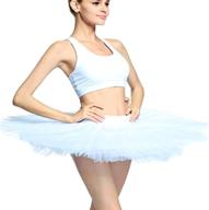 🩰 kai-road women's adult ballet pancake tutu skirts - 8 layered ballerina costumes логотип