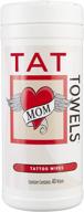 🧻 40-count paper shower tat towels logo