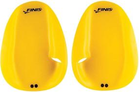 img 2 attached to Yellow FINIS Floating Large Agility Paddles for Effective Swim Training