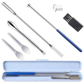 img 4 attached to Efficient Capsule Filling Micro Spoon Spatula: Simplify Your Dosage Preparation