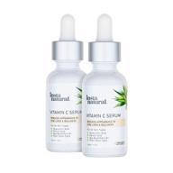 instanatural vitamin c facial serum duo - powerful anti-aging serum 🍊 with hyaluronic acid & vitamin e for brighter, defended skin - 2 pack logo