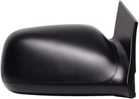 img 1 attached to 63573H Passenger Side Mirror for Honda Civic Coupe Ex/Si-Navi, LX Model - Black, Power, Non-Foldaway