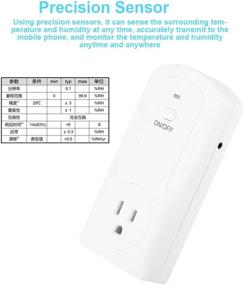 img 2 attached to Thermostat Temperature Humidity Wireless Smartphone