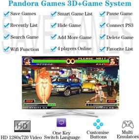 img 2 attached to 🎮 Pandora's Games Arcade: The Ultimate Console for Gaming Enthusiasts