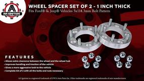 img 3 attached to Wheel Spacer Set 2 5X114 3Mm Pattern